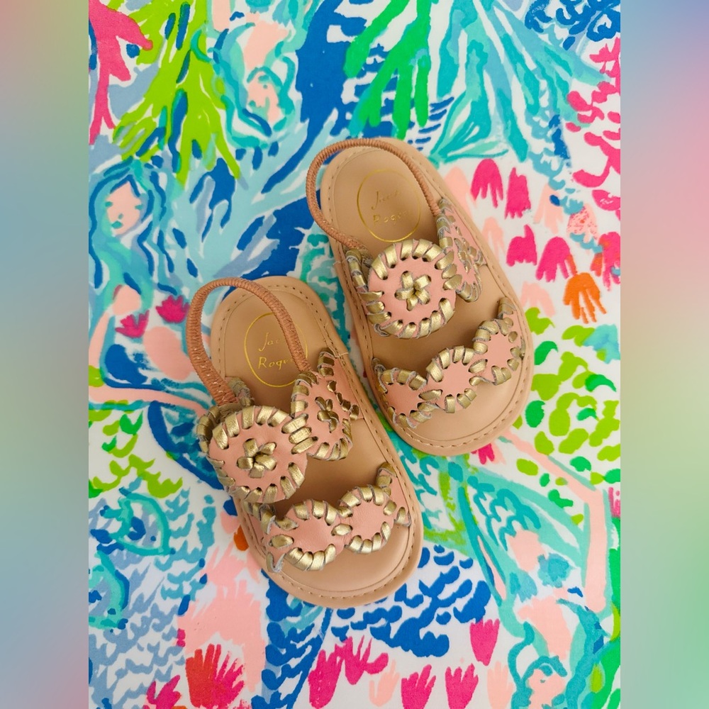 Jack Rogers baby/infant Lauren Sandals
